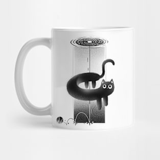 Cat dodge ball Mug